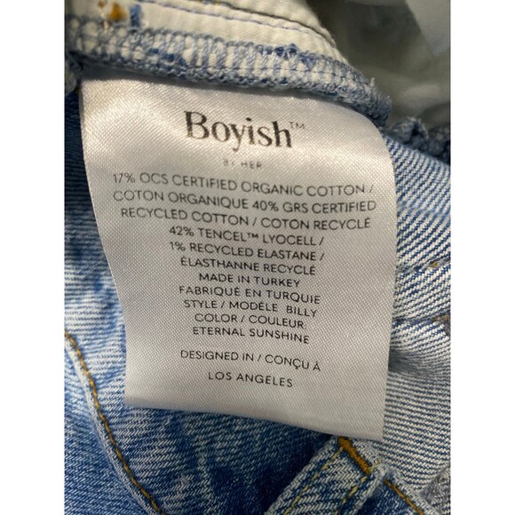 28 Boyish High Rise The Billy Stretch Button Fly Skinny - Picture 12 of 12